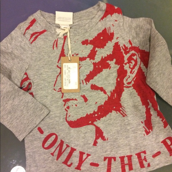 Diesel Other - Gray Baby Diesel Tee